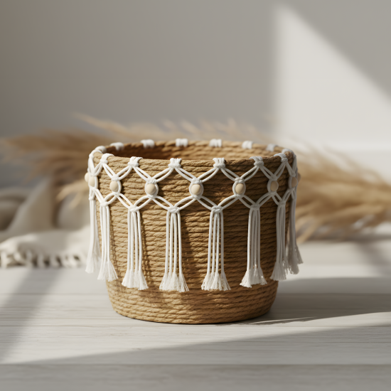 Straw Basket	Small